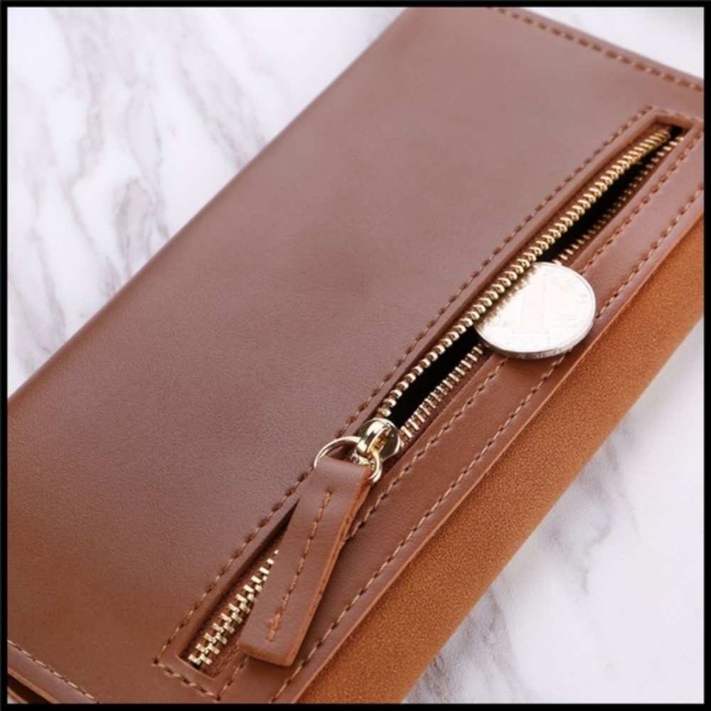 NEW V-Day Long Wallet (Burgundy) - Picture 5 of 7